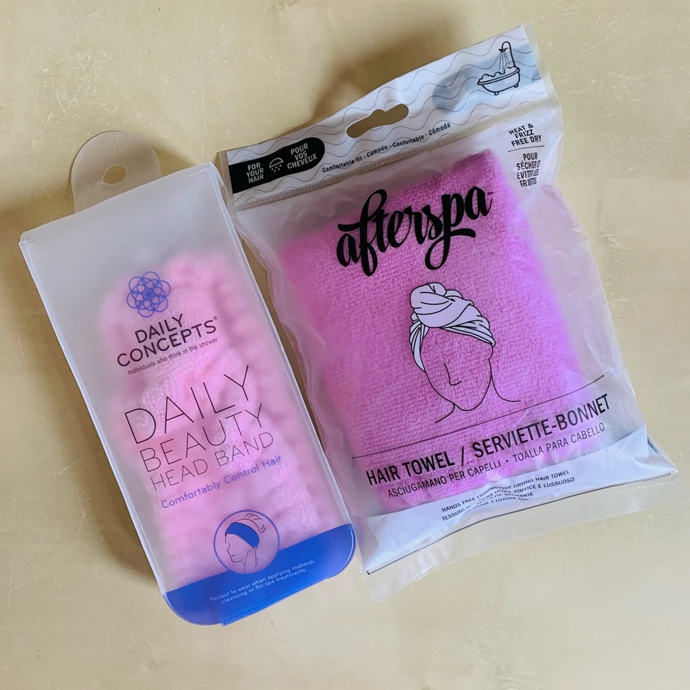 Daily Concepts Daily Beauty Headband & Afterspa Hair Towel